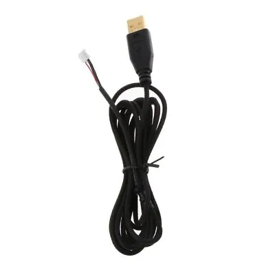 USB Keyboard Mouse Cable Soft Nylon Mouse Wire For Razer Deathadder 2013 6400dpi • $10.01