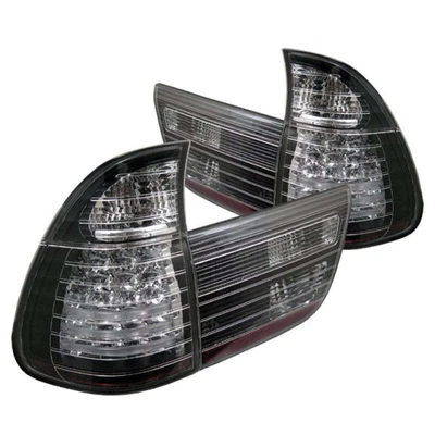 $364.98 • Buy Spyder Auto LED Tail Lights 4-Piece Black 5000781 For 00-03 BMW E53 X5