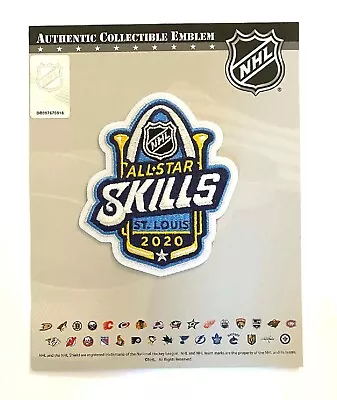 $12.89 • Buy NHL All Star Skills Patch St. Louis Blues 2020