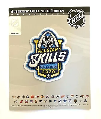 $12.89 • Buy Official NHL All Star Skills Patch St. Louis Blues 2020