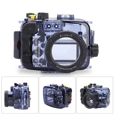 $553.32 • Buy Underwater 40/60m Diving Housing Case Cover Kit For Sony/Panasonic/Canon G11 G12