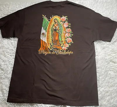 VIRGEN DE GUADALUPE  T-SHIRT   Mexico Graphics Size XL • $19.99