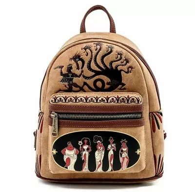 NWT Loungefly Disney Hercules Muses Mini Backpack • $89.99