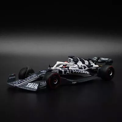 Alpha Tauri At03 #22 F1 Yuki Tsunoda 22' Abu Dhabi 1:64 Scale Diecast Model Car • $19.99