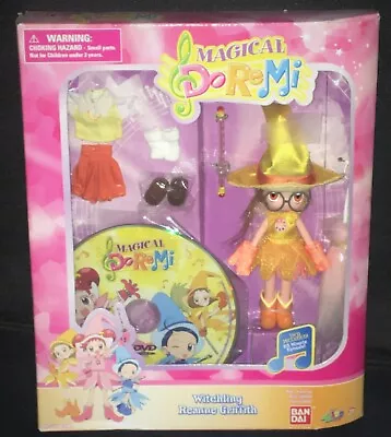 BanDai Magical Do Re Mi Figure & DoReMi DVD Witchling Reanne Griffith Doll • $77.99