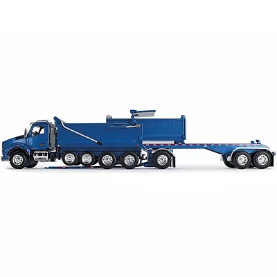 Kenworth T880 Quad-Axle Dump Truck And Rogue Transfer Tandem-Axle Dump Traile... • $177.07