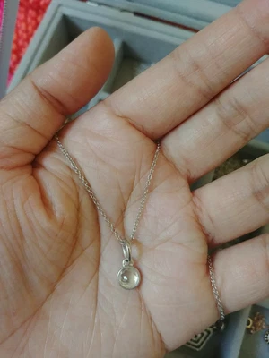 $79 • Buy Pandora Clear Droplet Pendant Necklace