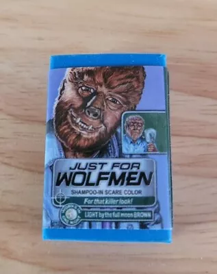 Topps Wacky Packages Erasers Series 1 #24 Just For Wolfmen Just For Men SP • $4.99