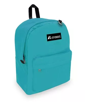 Everest Classic Backpack One Size TURQUOISE • $19.99