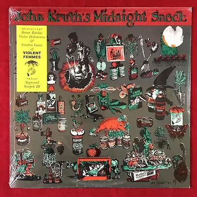 JOHN KRUTH’S MIDNIGHT SNACK LP W/ VIOLENT FEMMES & SIGMUND SNOPEK LP NOS Sealed • $13.99