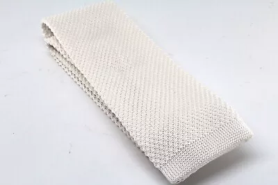 New Knit Knitted Tie Necktie Slim Skinny Narrow Square Woven 2.5in 30+ Colors • $8.99