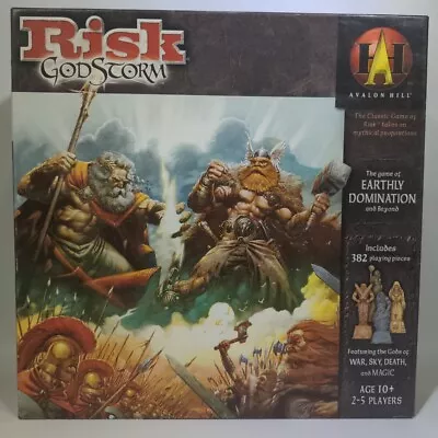 RISK GODSTORM The Board Game Of Earthly Domination & Beyond 2004 Hasbro #ML • $39.99