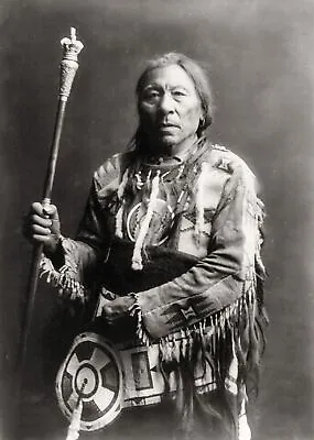 £4.20 • Buy Native American Indian Running Rabbit Blackfoot 10x8 Edward Curtis Photo Print 