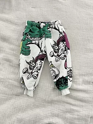 Zara Boys Marvel Sweatpants Size 3-4 Years Old *Flaw* • $8