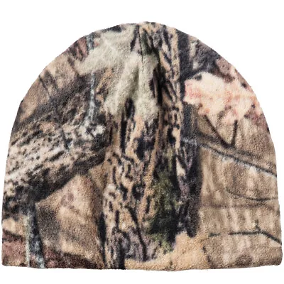 POLAR FLEECE Camo BEANIE MossyRealtree XtraEdgeOilfield Hunting Hat Unisex • $13.99