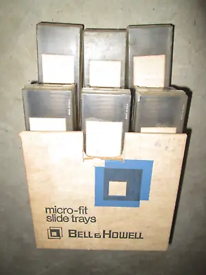 Bell & Howell Micro-Fit Slide File 6-071079 With Original Box Set Of 6 Trays • $10