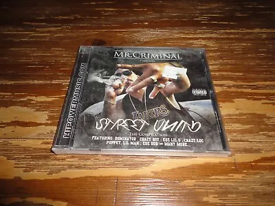 Chicano Rap CD Mr. Criminal Street Unity - ESE LIL G Dominator T-DRE CRAZY BOY • $12.99