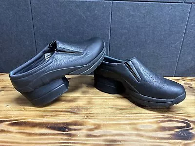 Z-Coil Mens Slip On Leather Black Orthopedic Taos Shoe Spring Size 12 • $99