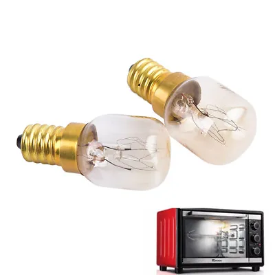 2/4/10x E14 15W/25W Oven Cooker Bulb Lamp 6000K Heat Resistant Light 220-230-LU • $5.55