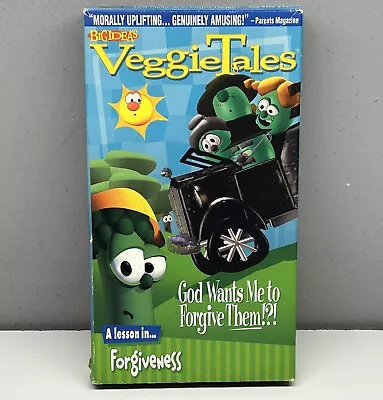 VeggieTales God Wants Me To Forgive Them? VHS Video Tape BUY 2 GET 1 FREE! Kids • $9.99