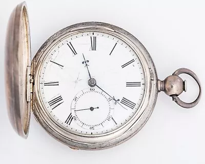 Antique Fusee Silver Pocket Watch Jos Johnson Liverpool 9576 • $99.95