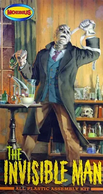 Moebius 903 The Invisible Man 1/8 Scale Plastic Model Kit • $47.75