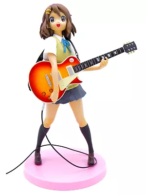 K-ON! Figure - 2011 Hirasawa Yui W/ Guitar - Banpresto SQ 8  Statue Anime • $44.99