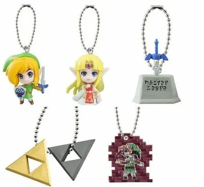 Bandai Legend Of Zelda A Link Between Worlds Keychain Figure Set Gashapon • $39.50