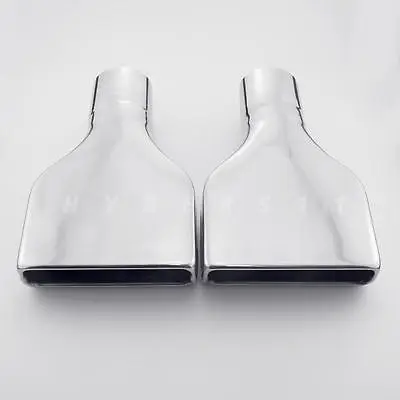 2pcs 2.5 Inch ID Square Stainless Steel Rectangular Exhaust Tip For C3 Corvette • $112.97
