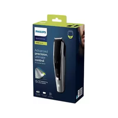 Philips Beard Trimmer Series 5000 Stubble Trimmer Silver/Black • $110.07