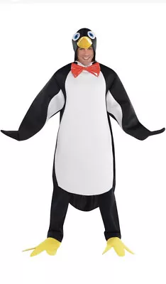£17 • Buy Adult Penguin Pal Costume Happy Feet Bird Fancy Dress Outfit STD Size New