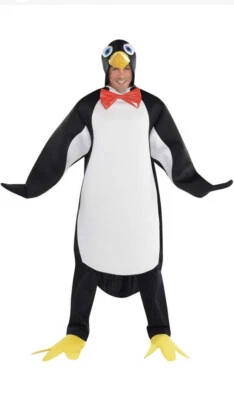 £17 • Buy Adult Penguin Pal Costume Happy Feet Bird Fancy Dress Outfit STD Size New