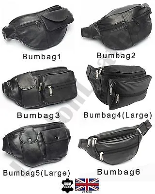 £5.50 • Buy Travel Leather Bum Bag Money Waist Belt Fanny Pack Holiday Festival Money Pouch
