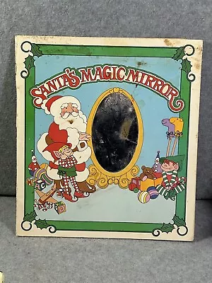 Santa’s Magic Mirror Record And Picture Book Vintage • $92