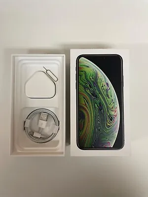 Apple IPhone XS Space Gray 64Gb Used Box + Accessories No Phone Included • £12.49