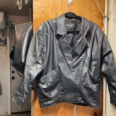 Vintage Michael Elle Leather Jacket • $120