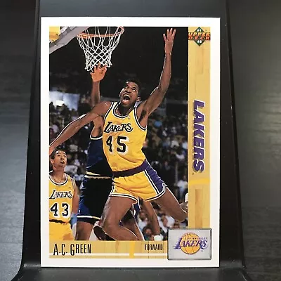 A.C. Green 1991-92 Upper Deck Card #177 NBA Los Angeles Lakers • $1.58