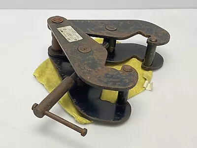 CM Coffing 5 Ton / 10000 Lbs Beam Clamp For I-Beam • $50