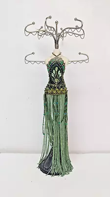 Stunning Sequined Fringed Mannequin Lady Figure Jewellery Stand GS3 B786 • £5.95