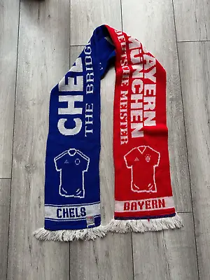 Chelsea V Bayern Munchen | Munich FC | Scarf | Football | Champions League • £14.99