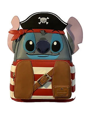 Disney Cruise Line Exclusive Stitch Pirate Loungefly NWT *FREE Gift Bag • $149