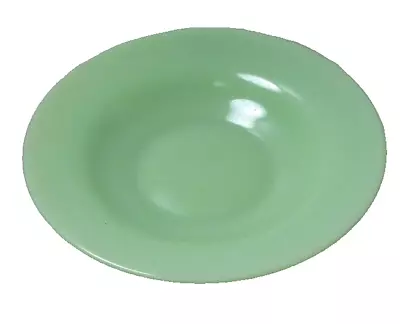 Martha Stewart Jadeite 8 1/2 Inch Rimmed Soup Bowl Green • $19.50