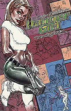 Danger Girl Sketchbook #1 VF/NM; DC | We Combine Shipping • $19.99