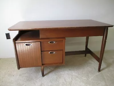 Arne Vodder Antique Mid Century Modern Desk And Chair Kodawood Miami Florida  • $1499