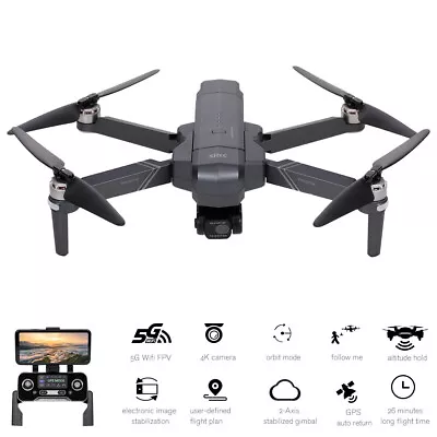 SJRC F11 4K PRO   With  4K 2- Gimbal Brushless Motor 5G D5K9 • $496.57