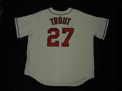 Official Mike Trout Anaheim Angels Cooperstown Throwback Jersey Medium • $75