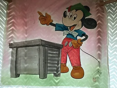 Vintage Mickey Mouse Silk Screen. Japan • $28.36