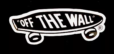 Vans Off The Wall Sticker “vintage Skateboard”  5  Inch Long & Glossy! • $3