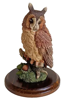 Vintage Beautiful Country Artists Long Eared Owl Ca726 Figure 1993 • £14.99