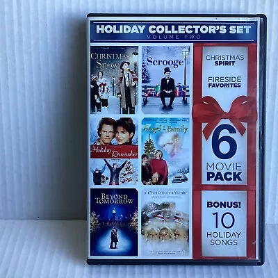 Holiday Collector's Set Vol.Two-6 Movie Pack +10 Holiday Songs B&W/Color/DVD/CD • $6.99
